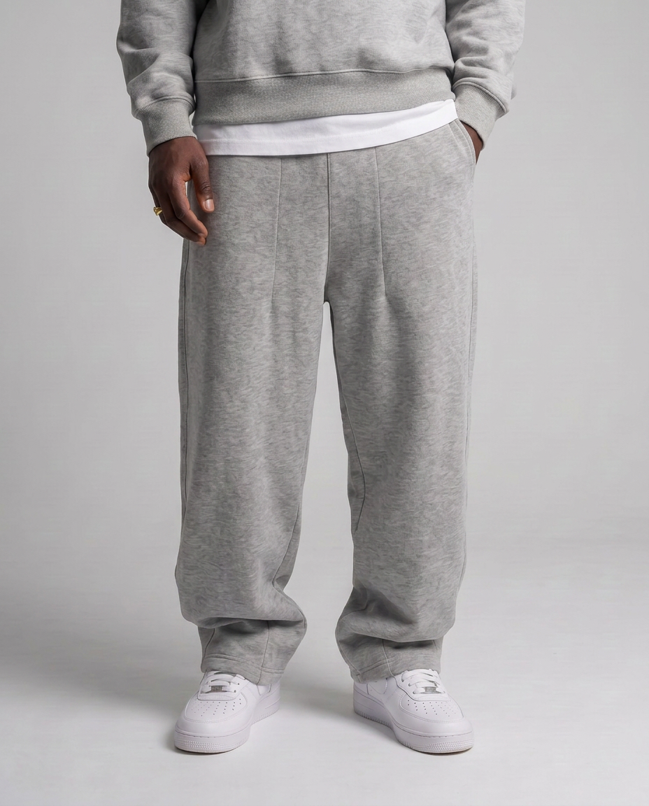 WIDE LOOSE SWEATPANTS