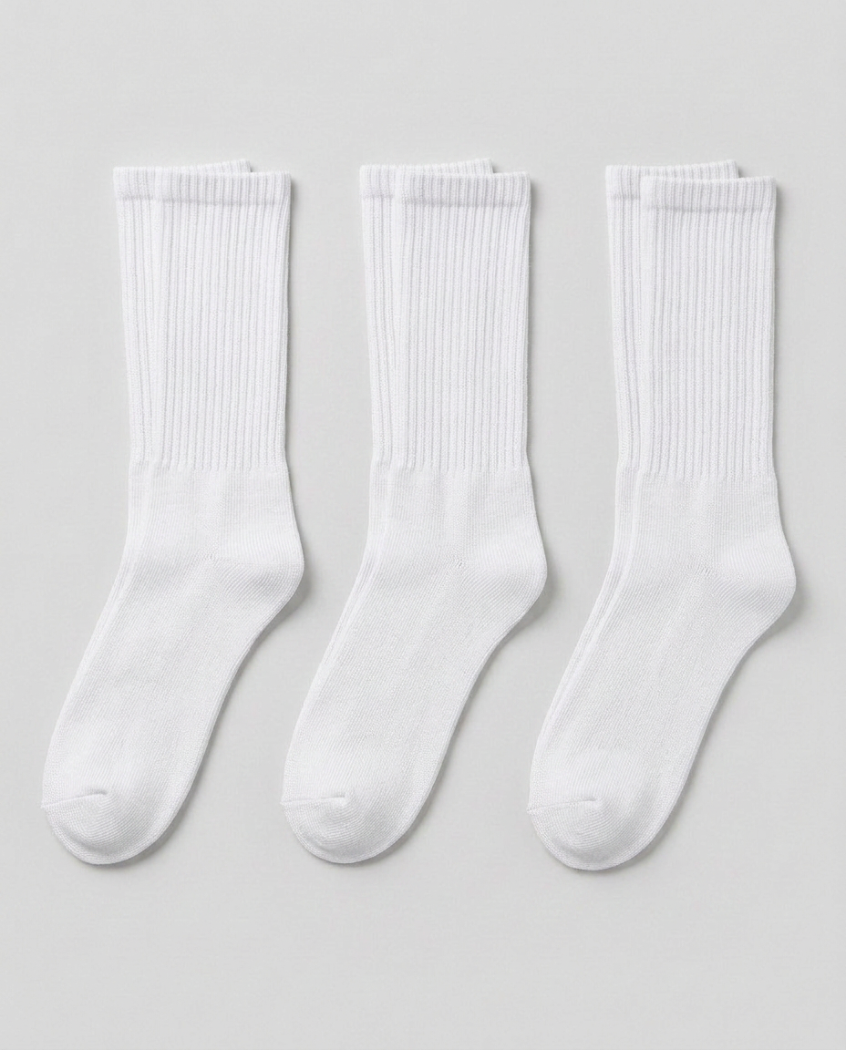 WHITE SOCKS