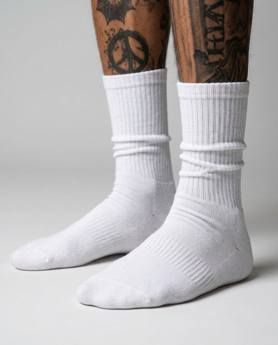 WHITE SOCKS