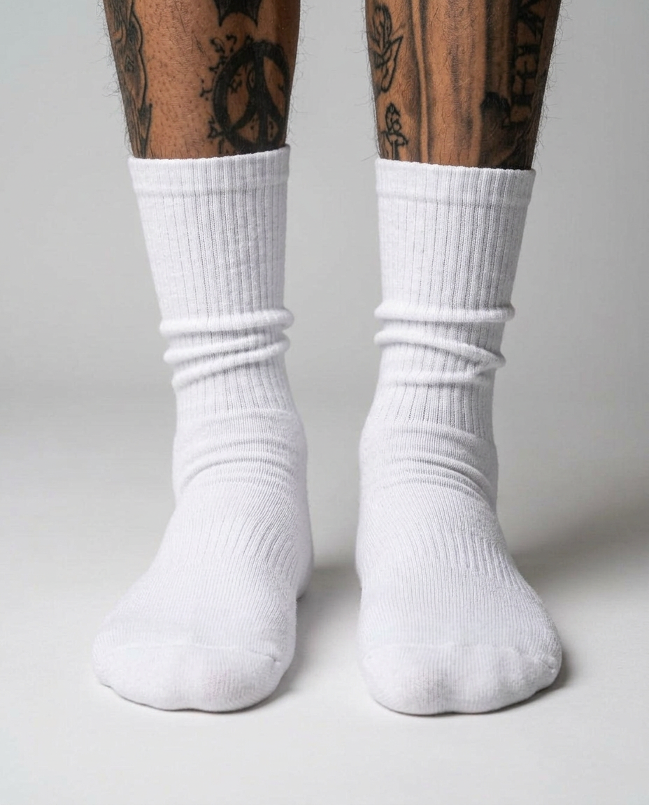 WHITE SOCKS