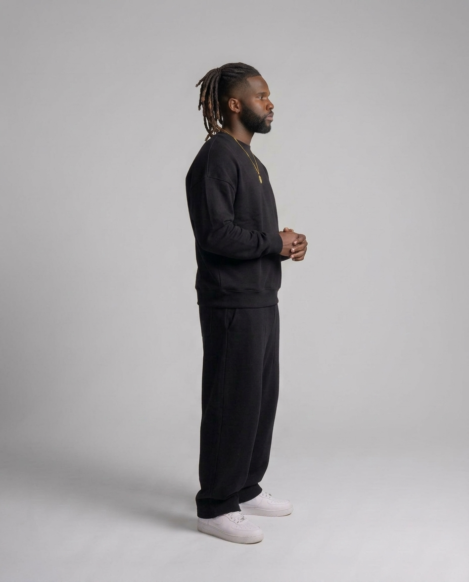 WIDE LOOSE SWEATPANTS