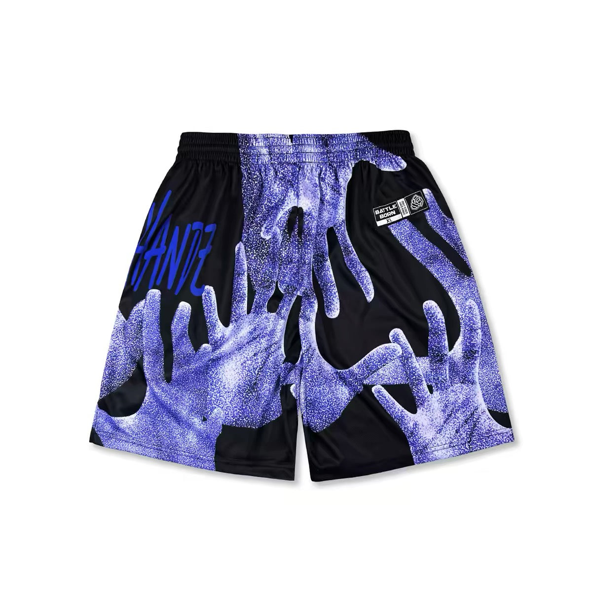 Power Handz shorts, black, back
